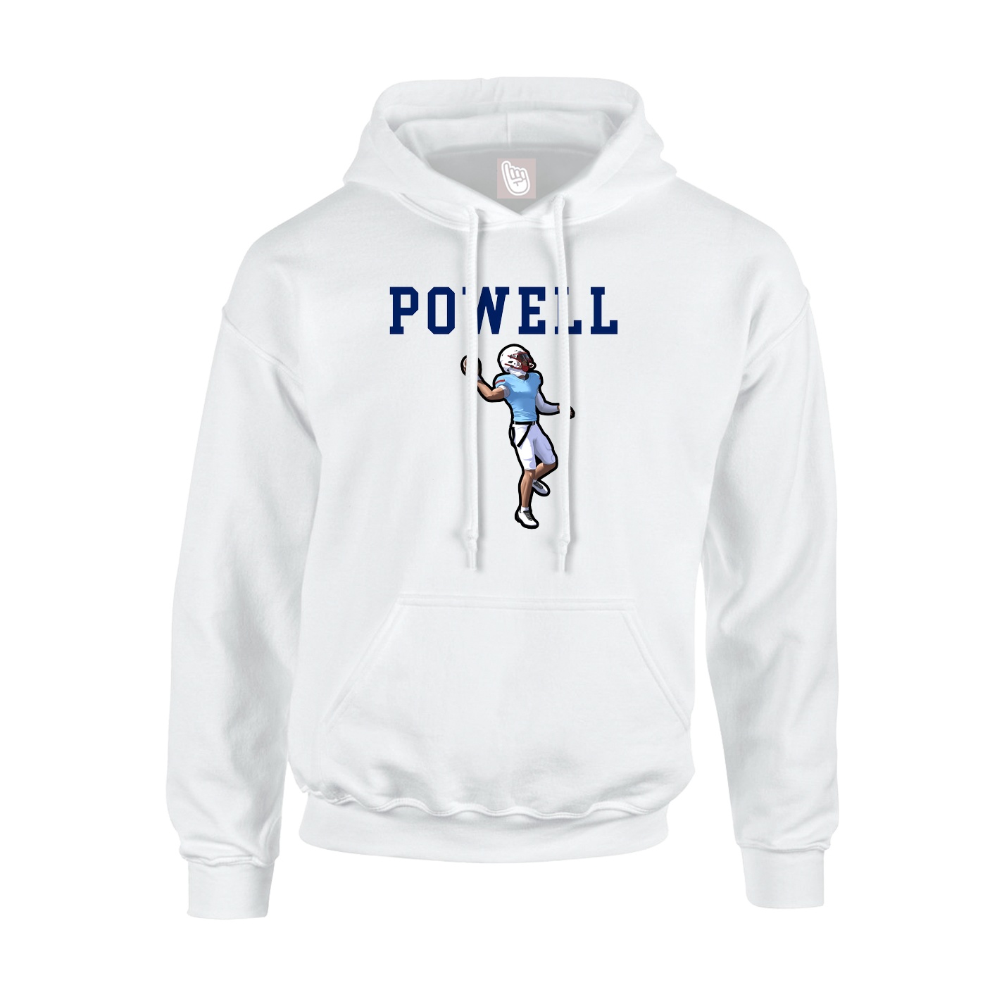 Hoodie — Shirsey in White