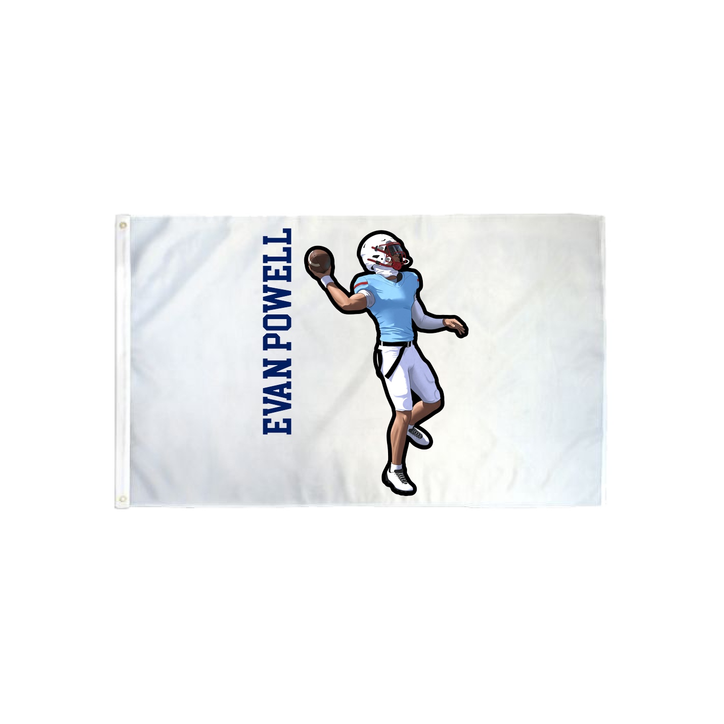 3x5 Flag — Name Vertical in Classic