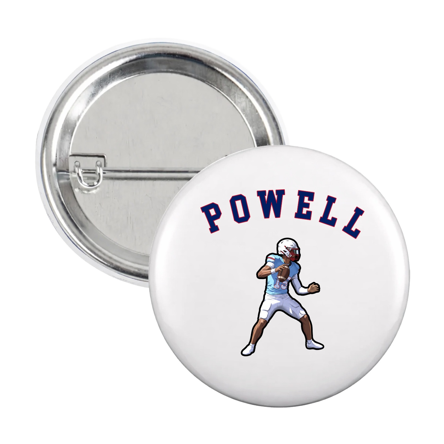 Game Day Button — Shirsey Arch in White