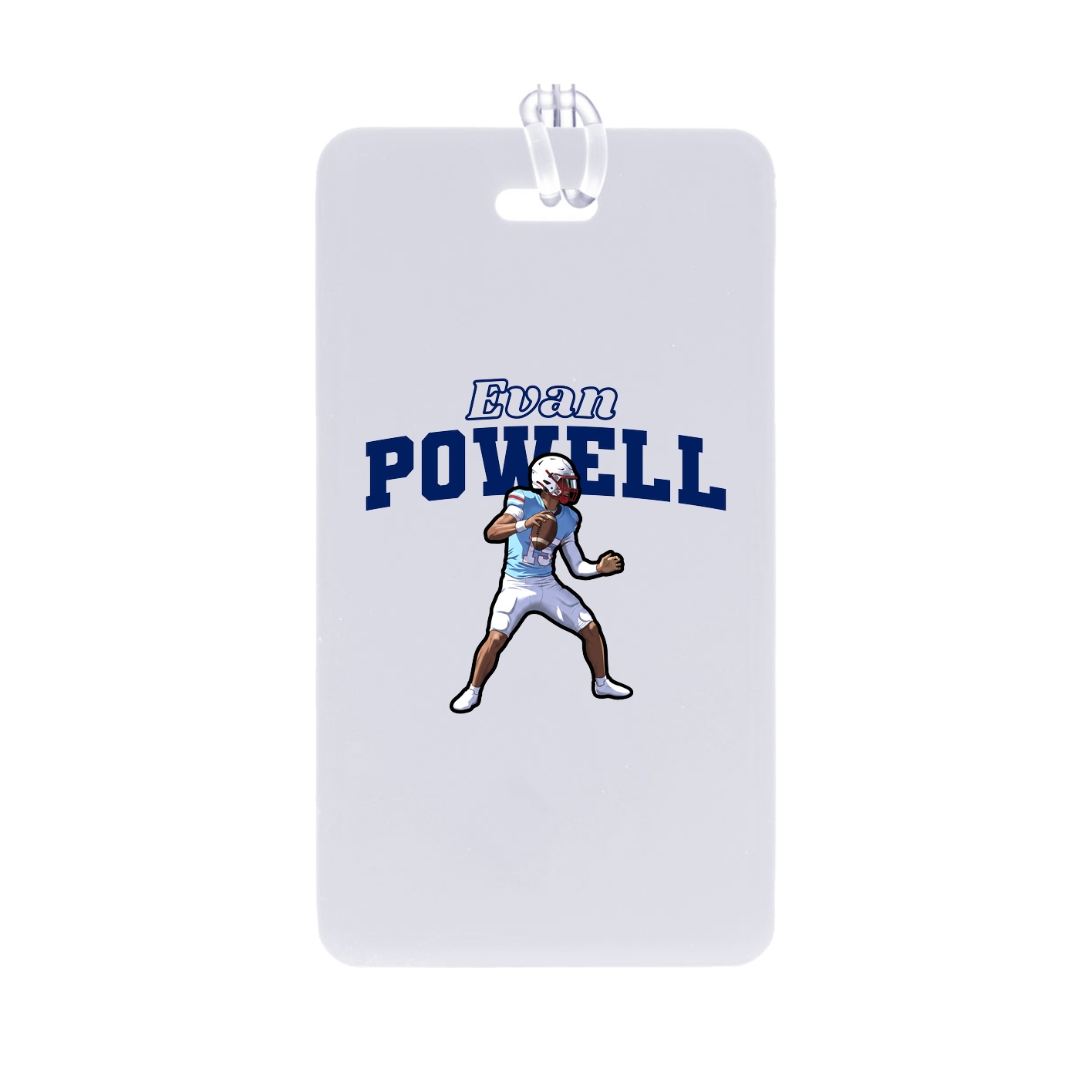 Bag Tag — Name Arch in Classic