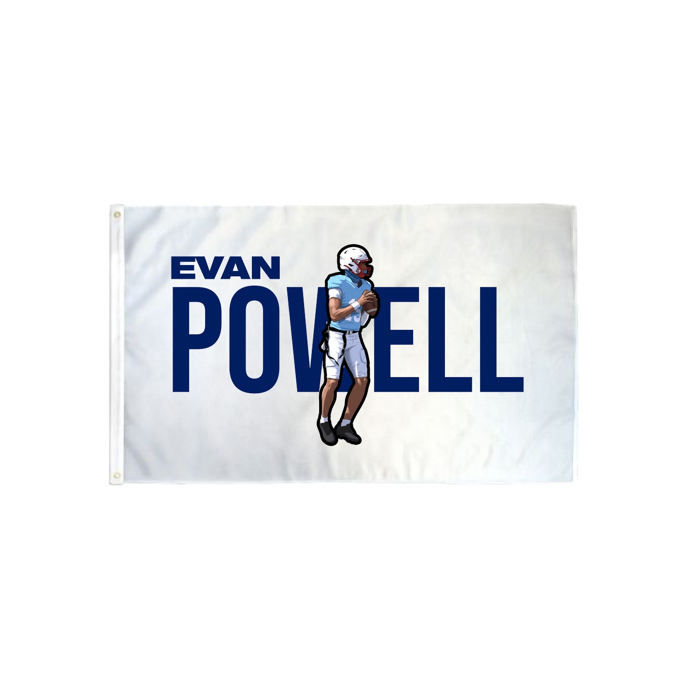 3x5 Flag — Player Name in Classic