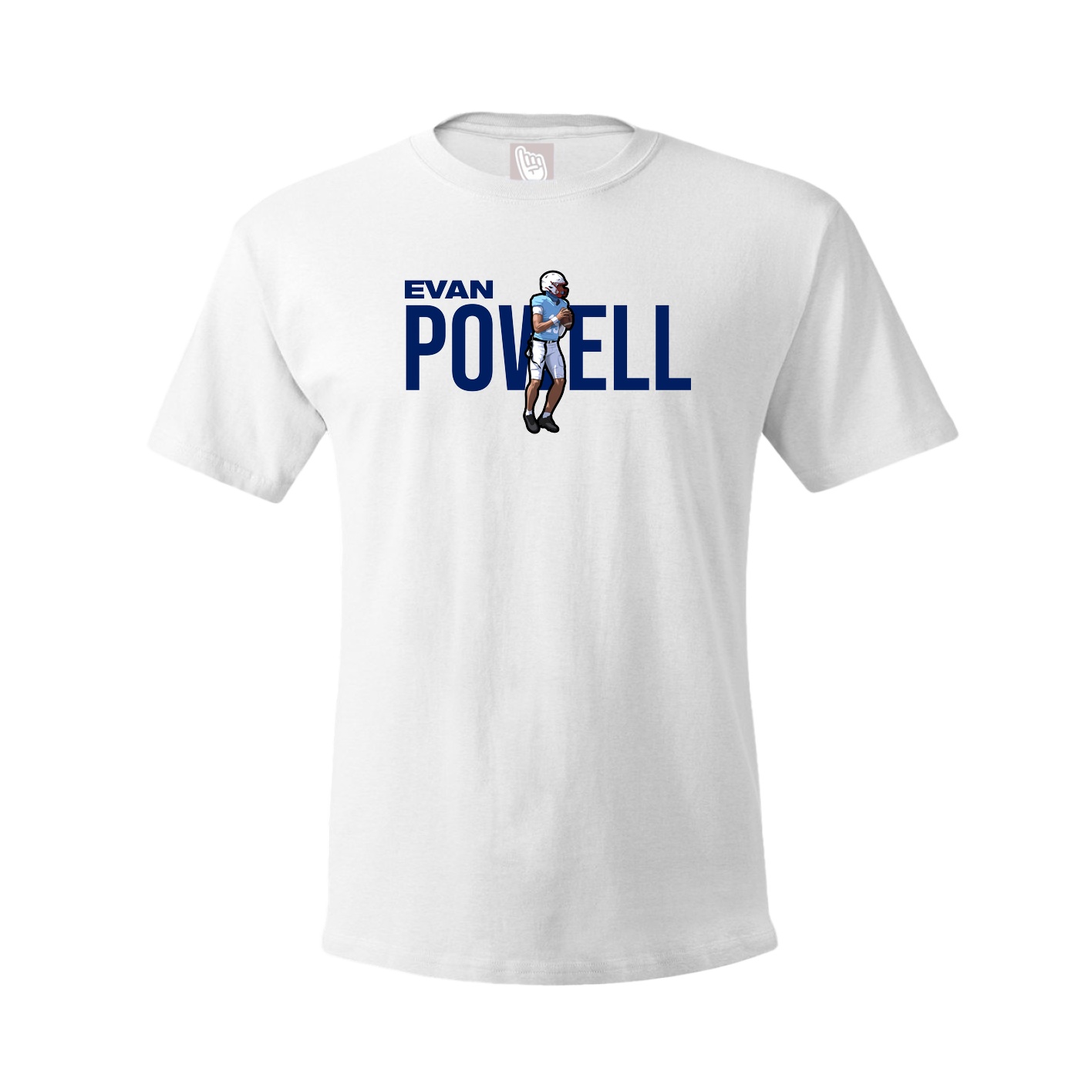 Youth Tee — Player Name in White