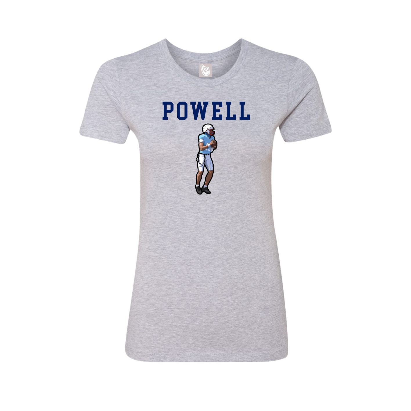 Fitted Women's Tee — Shirsey in Grey