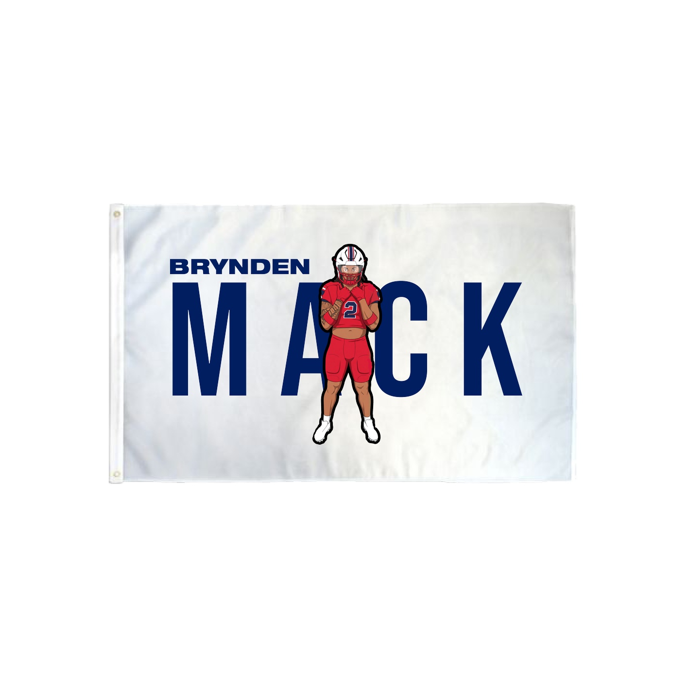 3x5 Flag — Player Name in Classic
