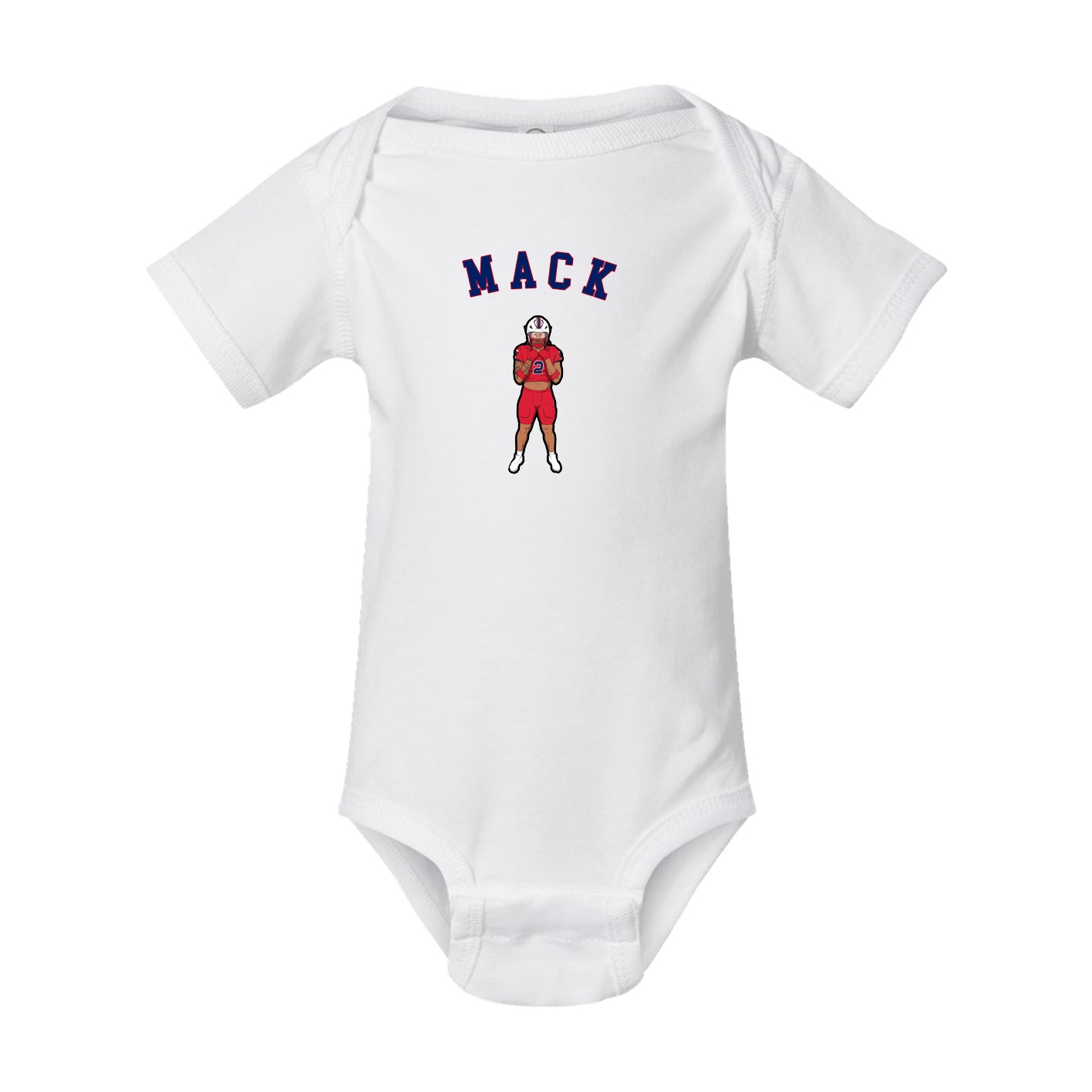Baby Onesie — Shirsey Arch in White