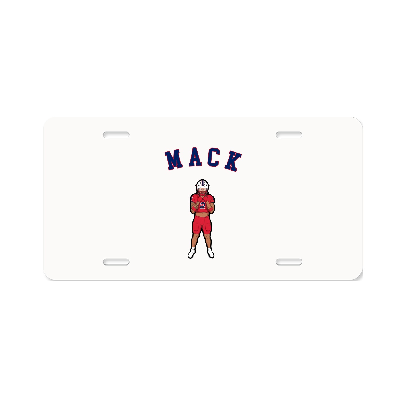 License Plate — Shirsey Arch in Classic