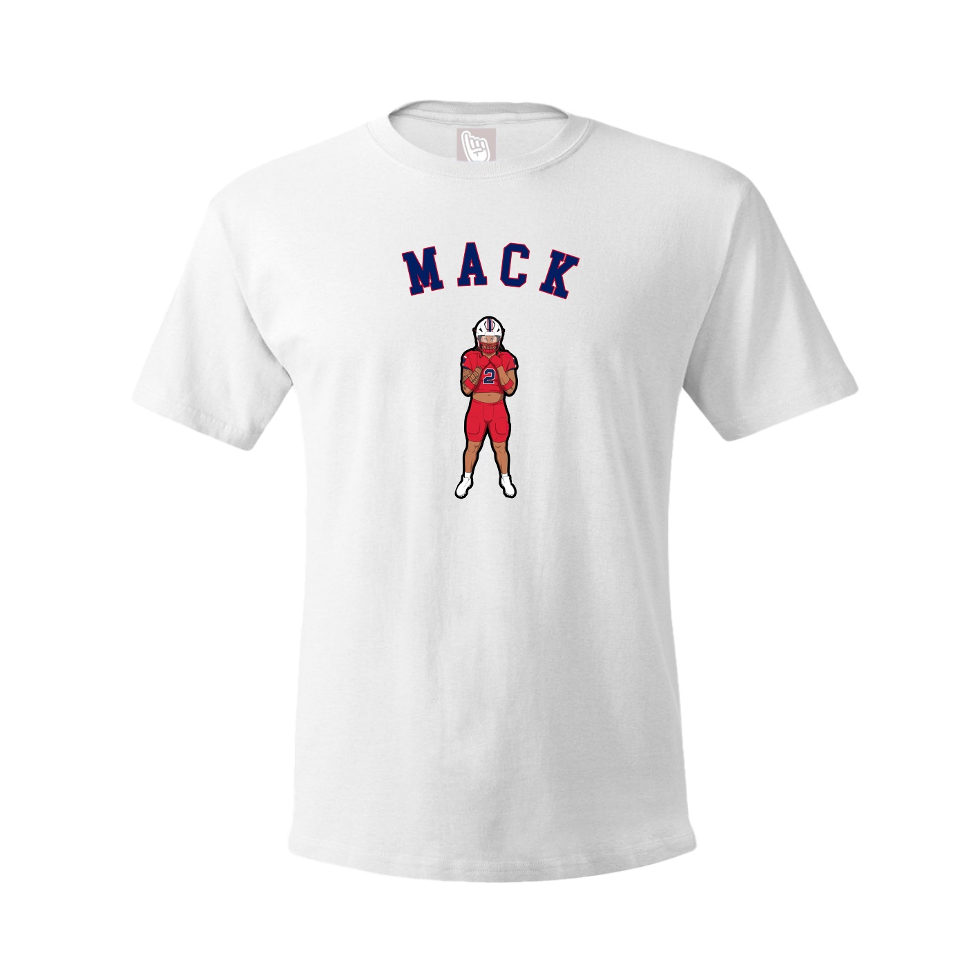 Tee — Shirsey Arch in White