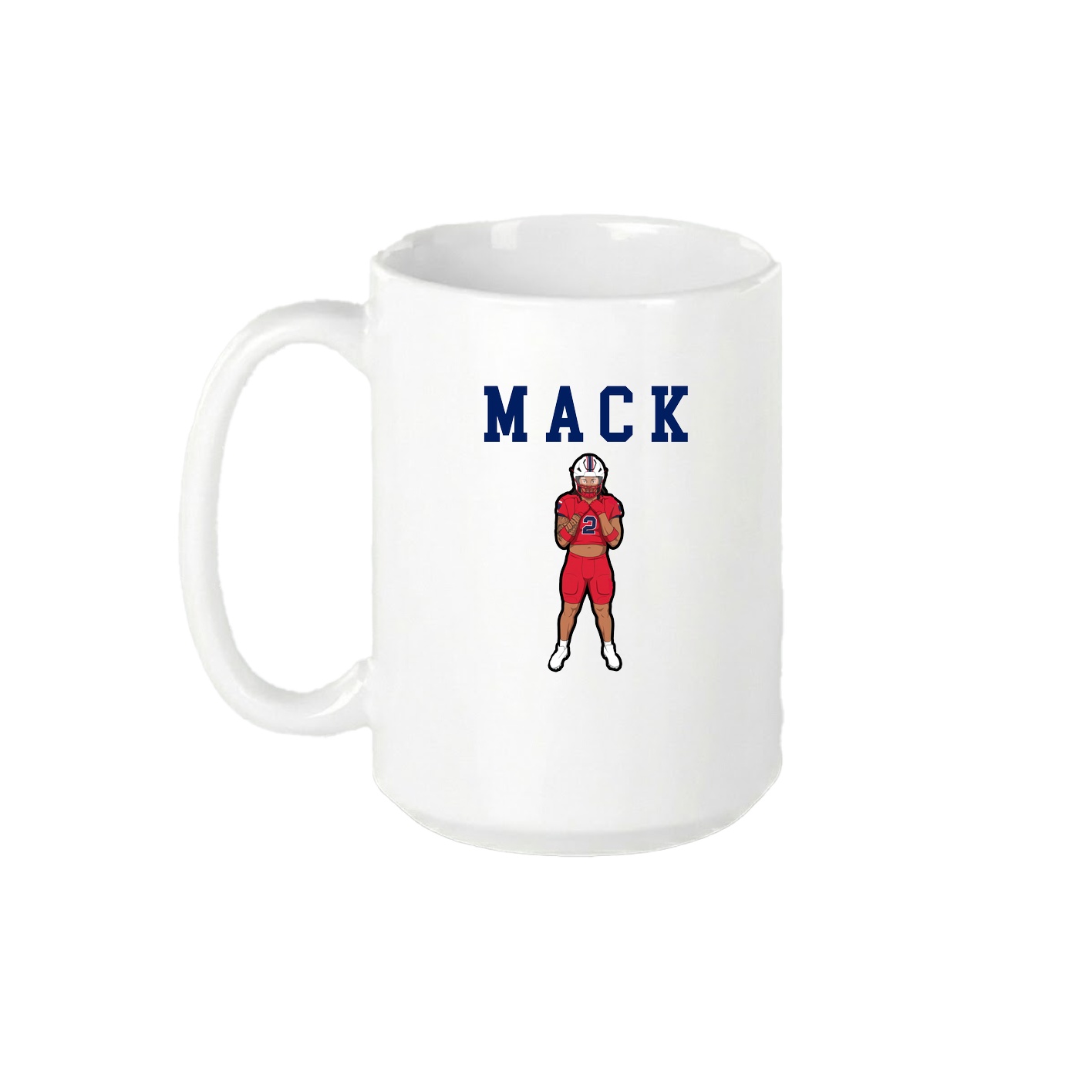 15oz Coffee Mug — Shirsey in White