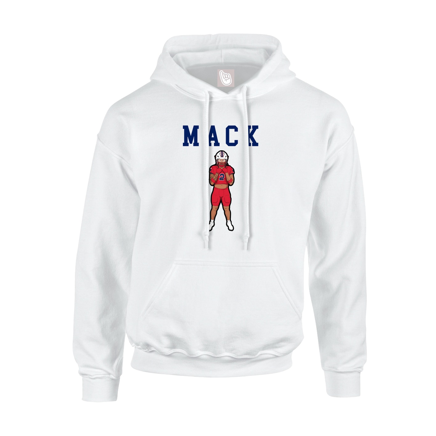 Youth Hoodie — Shirsey in White