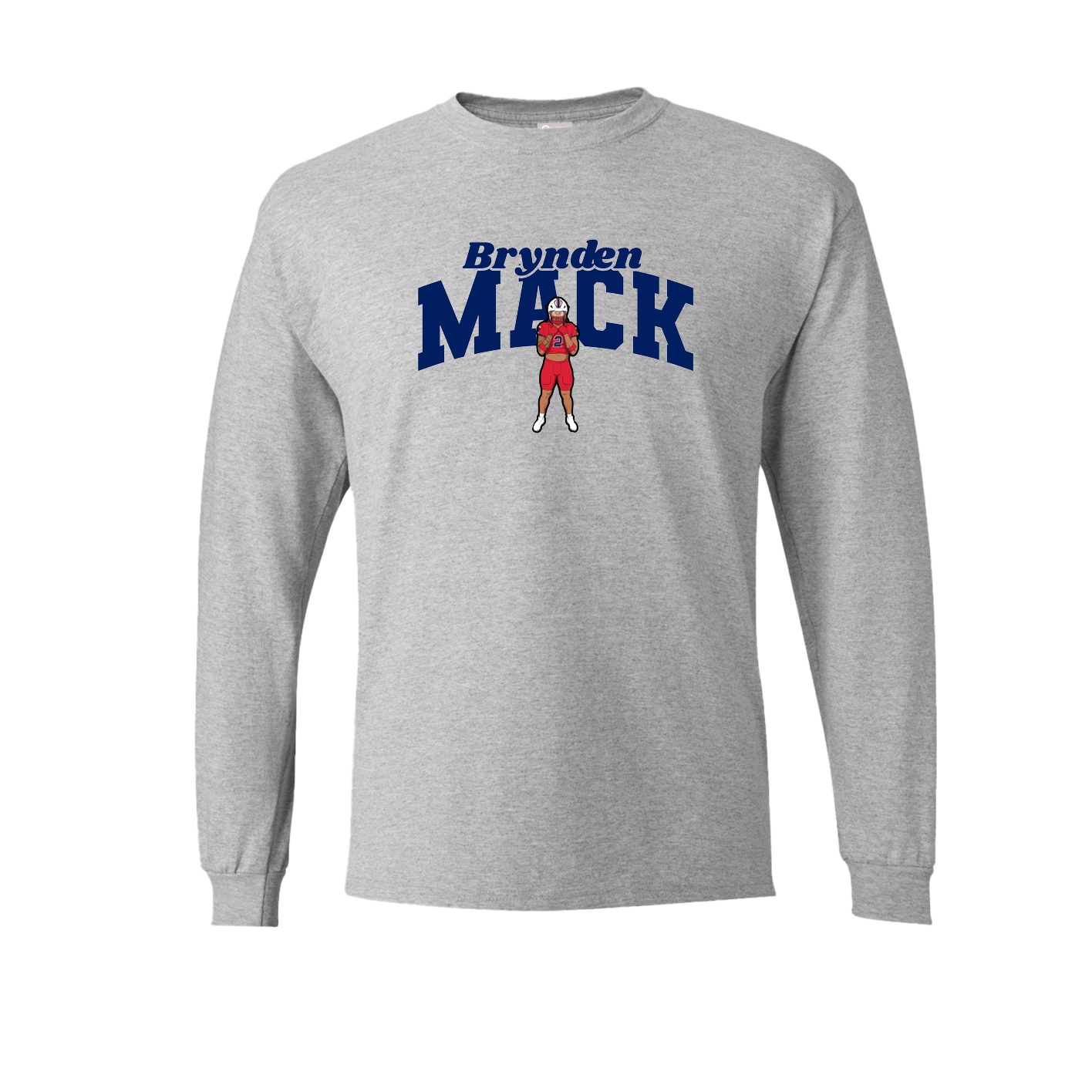 Long Sleeve Tee — Signature Arch in Grey