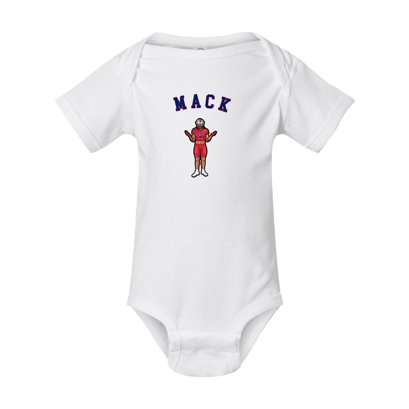 Baby Onesie — Shirsey Arch in White