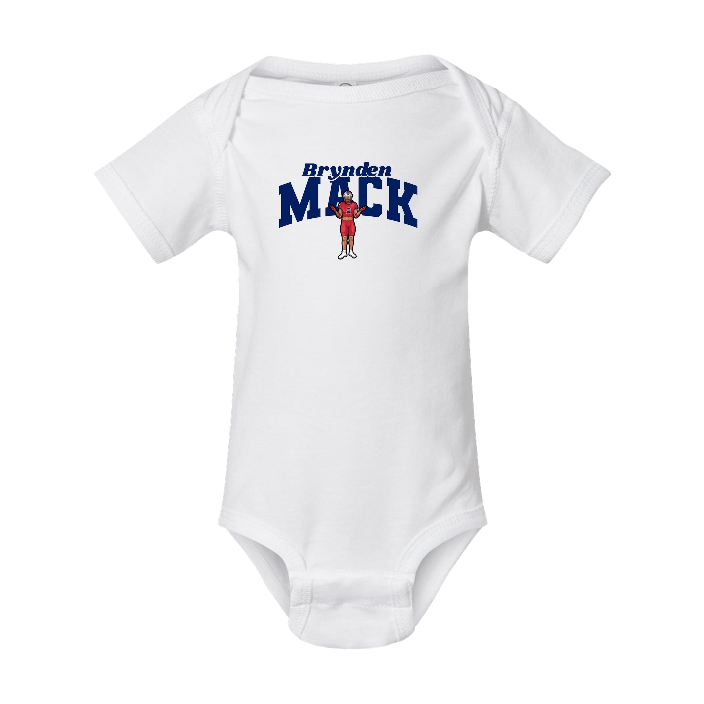 Baby Onesie — Signature Arch in White