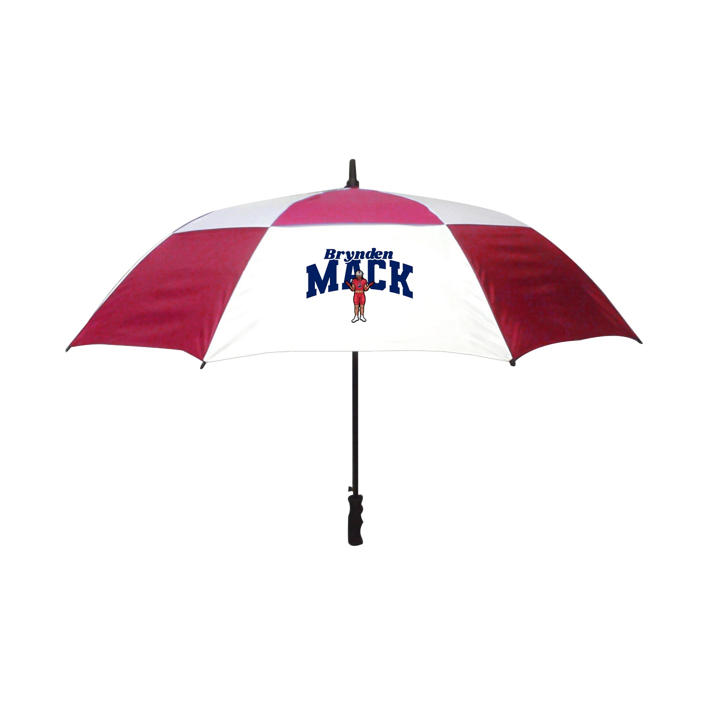 Golf Umbrella — Signature Arch in Red