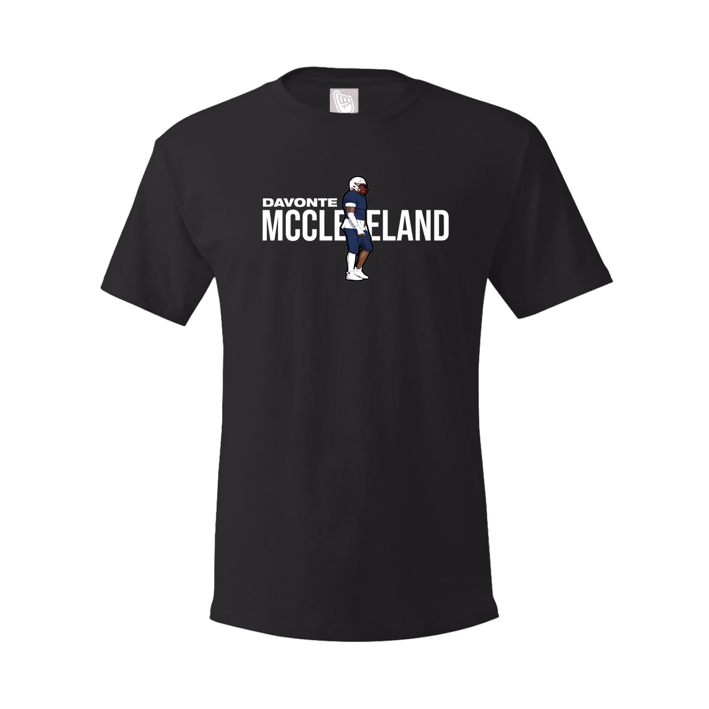 Tee — Player Name in Black