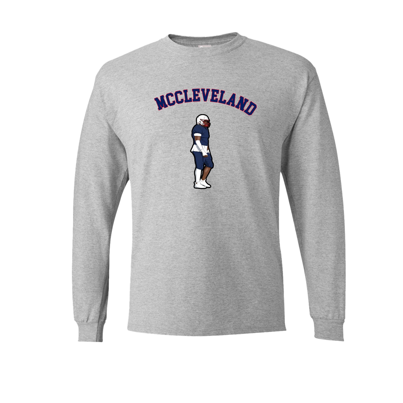 Long Sleeve Tee — Shirsey Arch in Grey