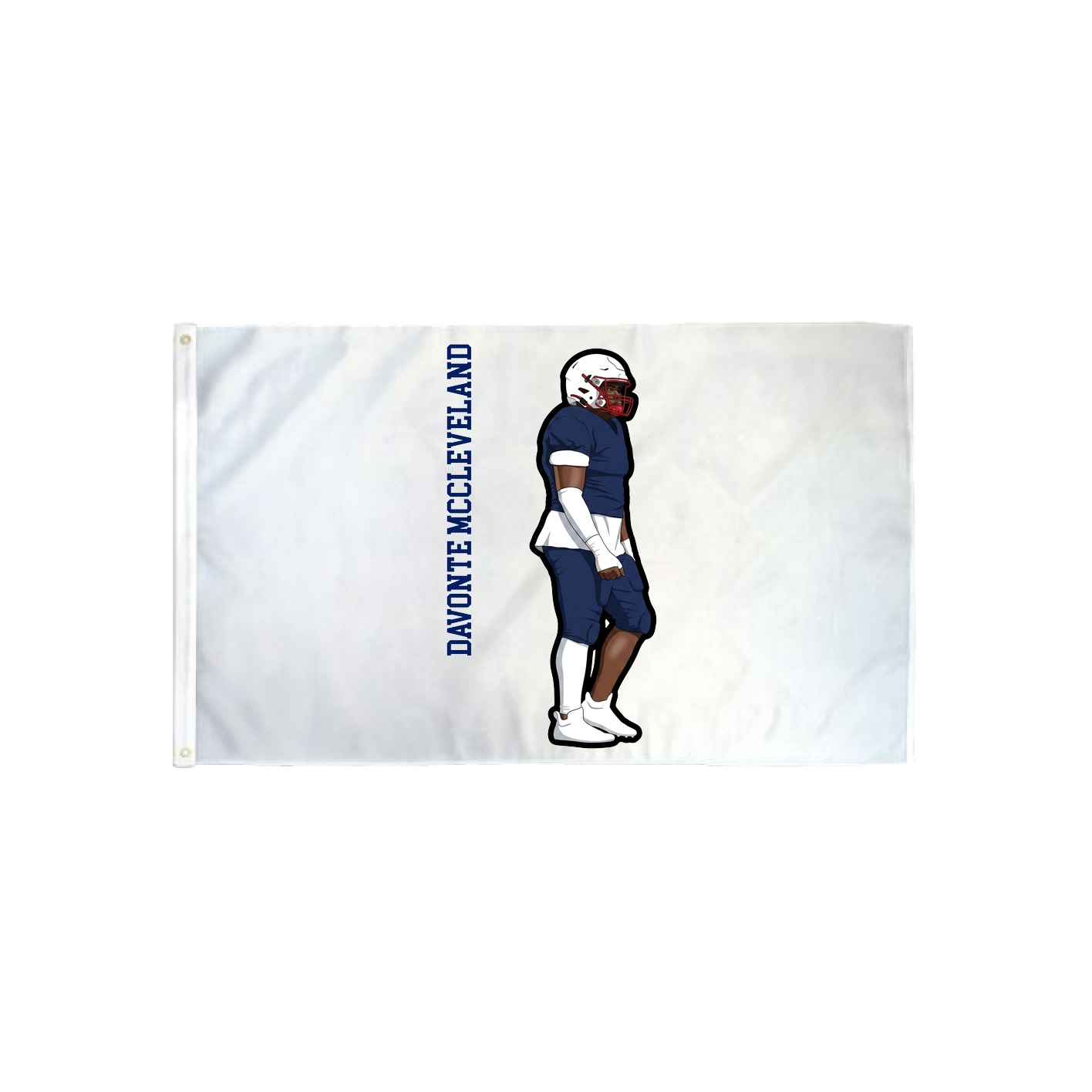 3x5 Flag — Name Vertical in Classic