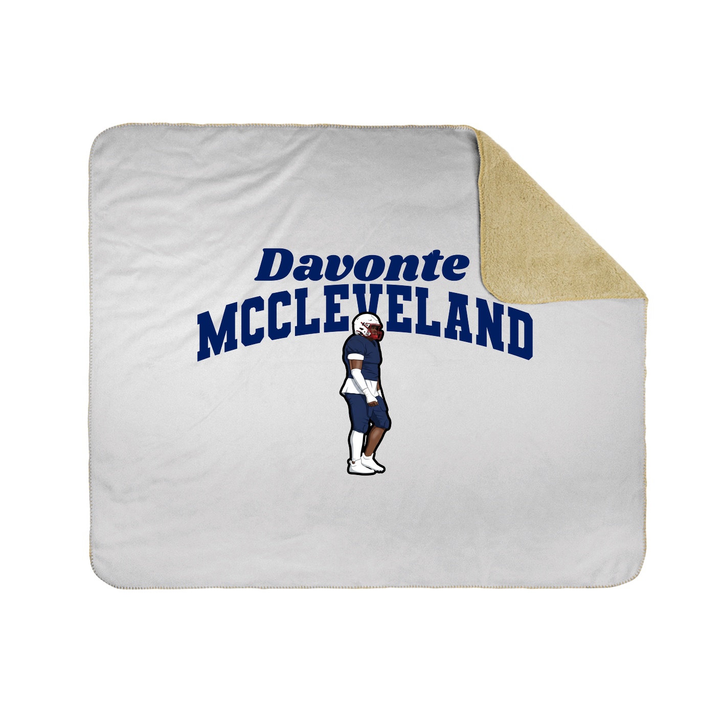 Throw Blanket — Signature Arch in White