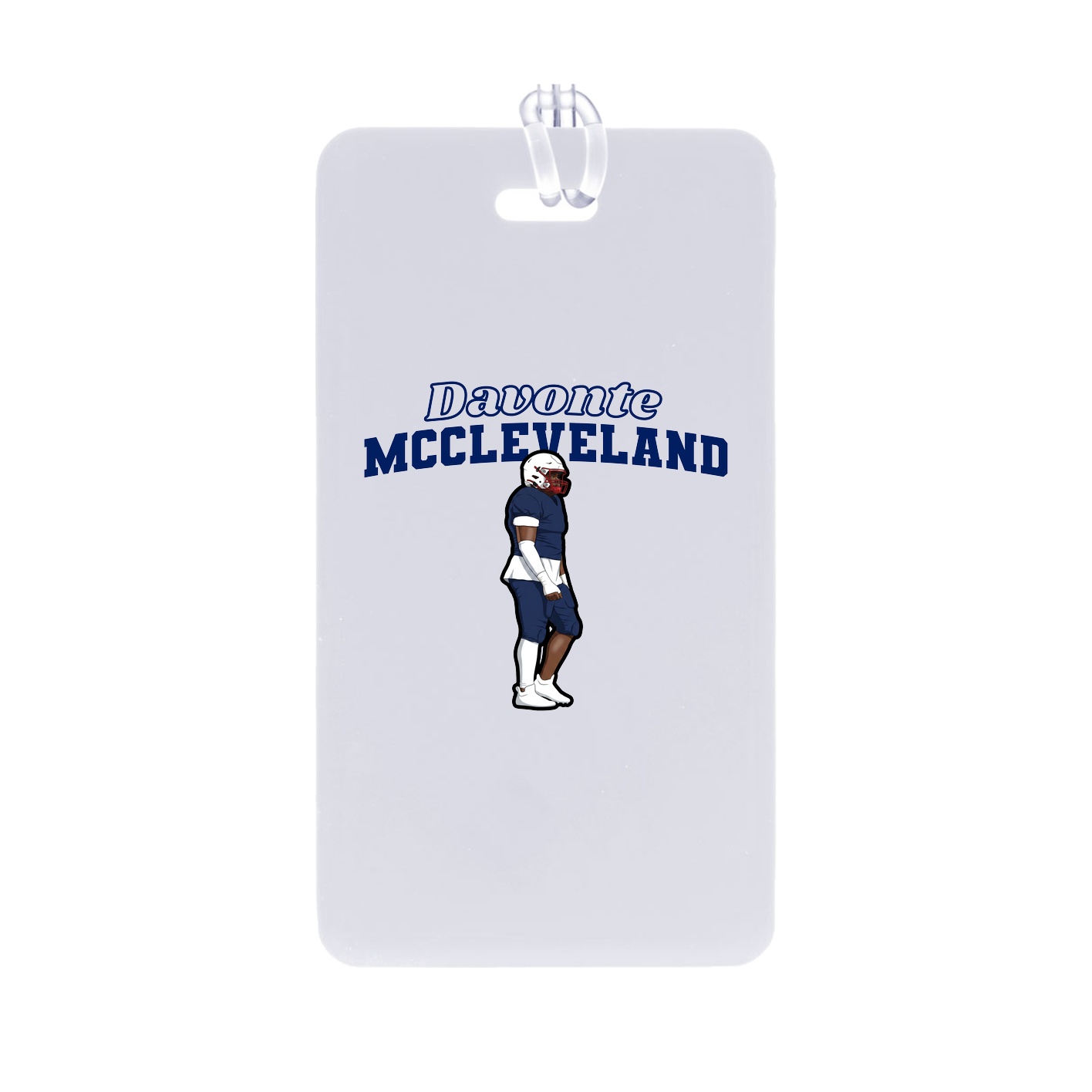 Bag Tag — Name Arch in Classic