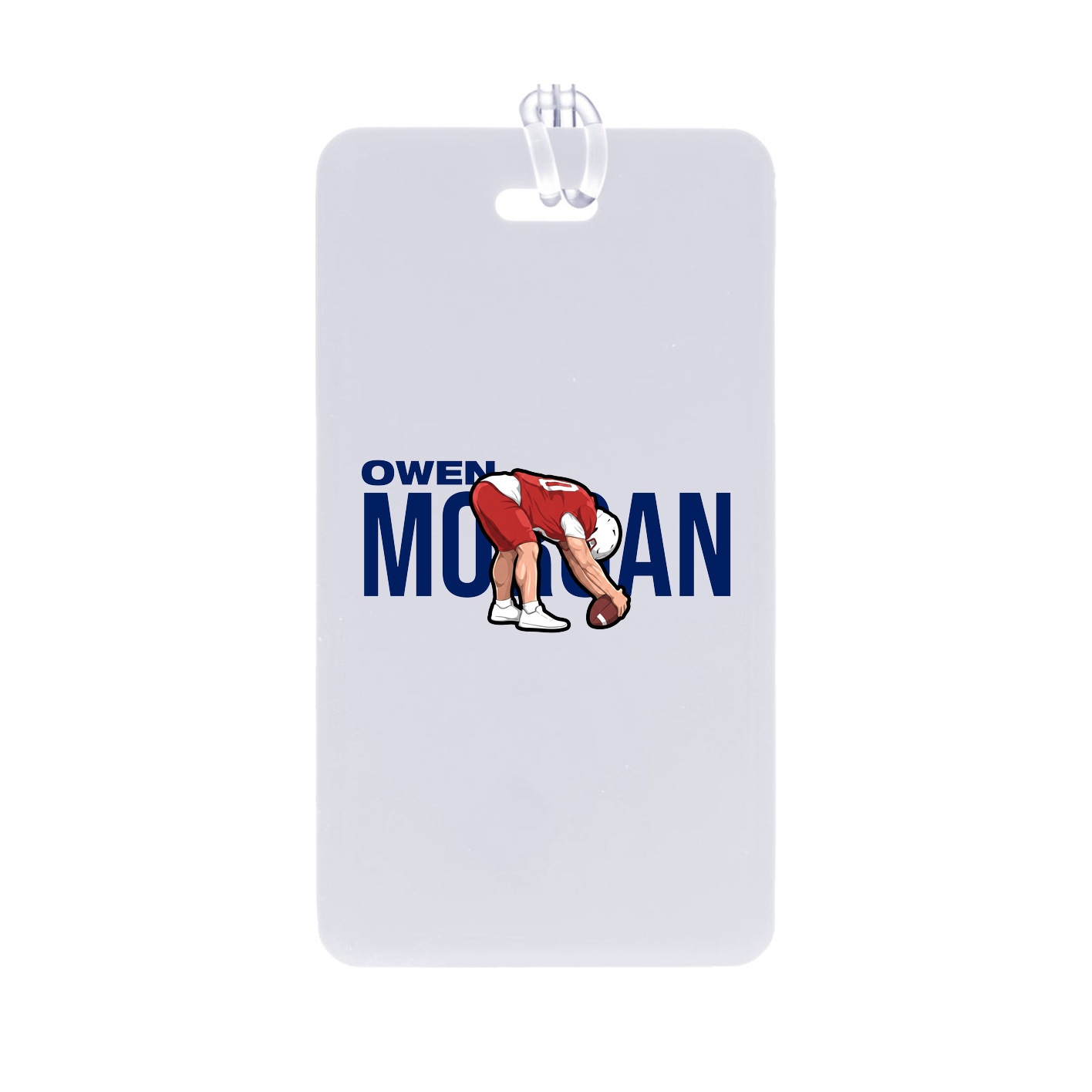 Bag Tag — Player Name in Classic