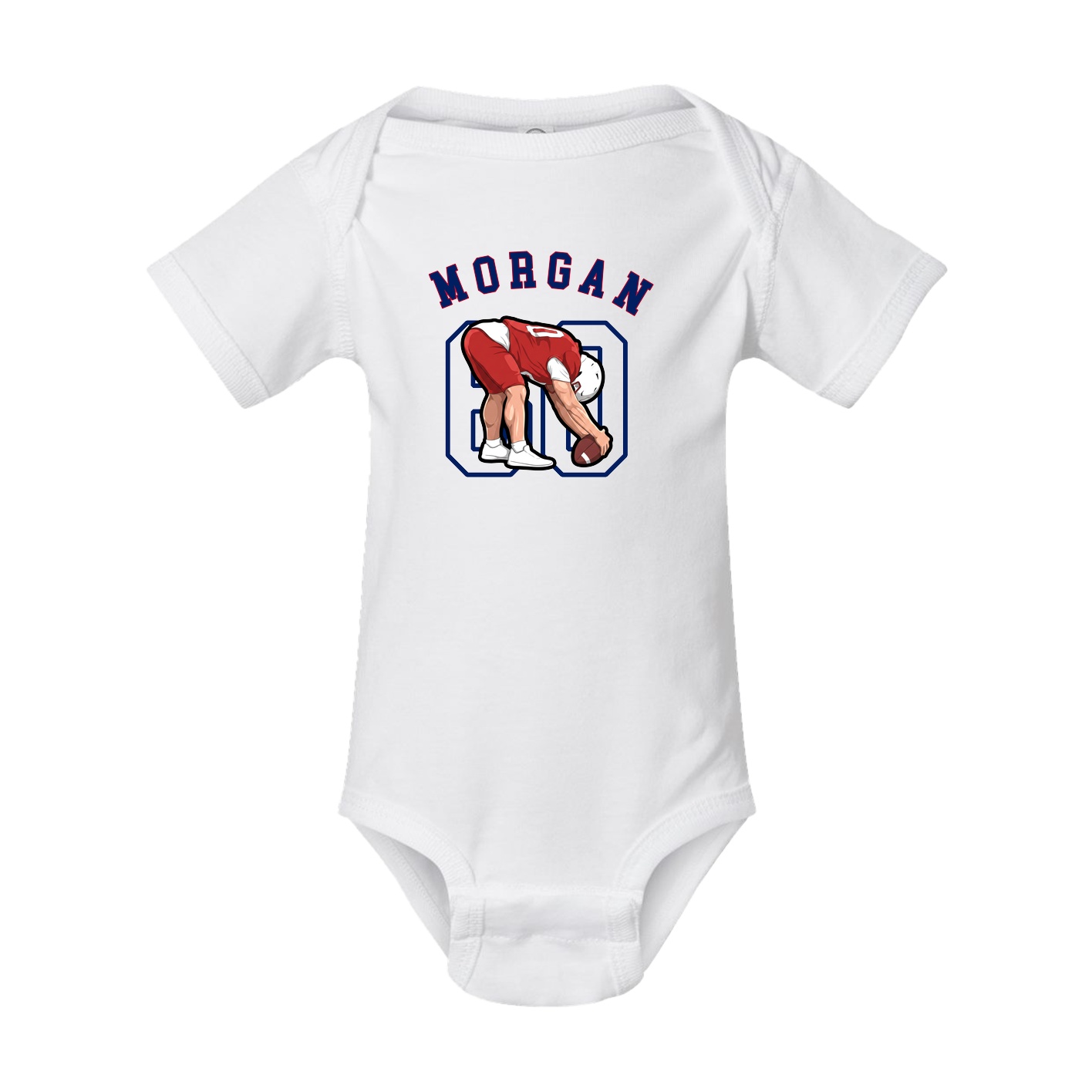 Baby Onesie — Shirsey Arch in White