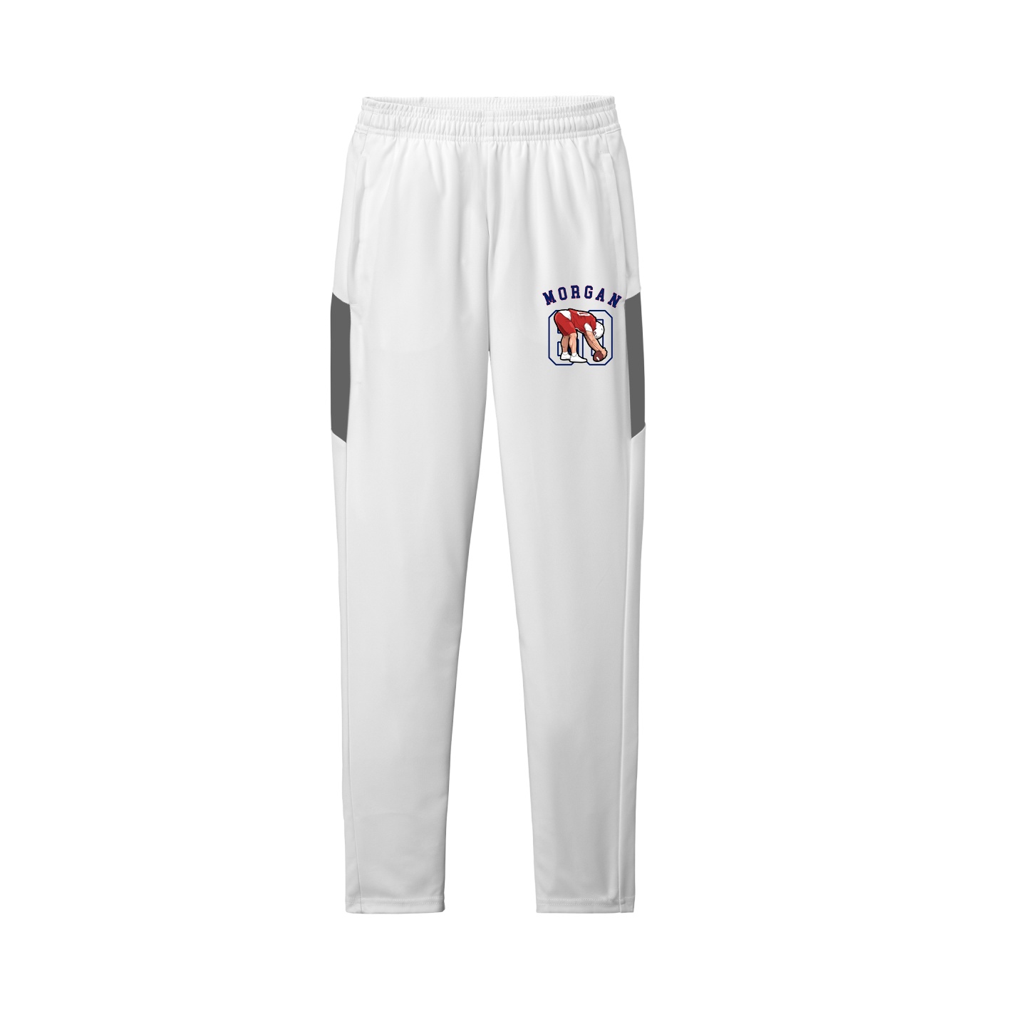 Team Travel Pant — Shirsey Arch in White/Grey