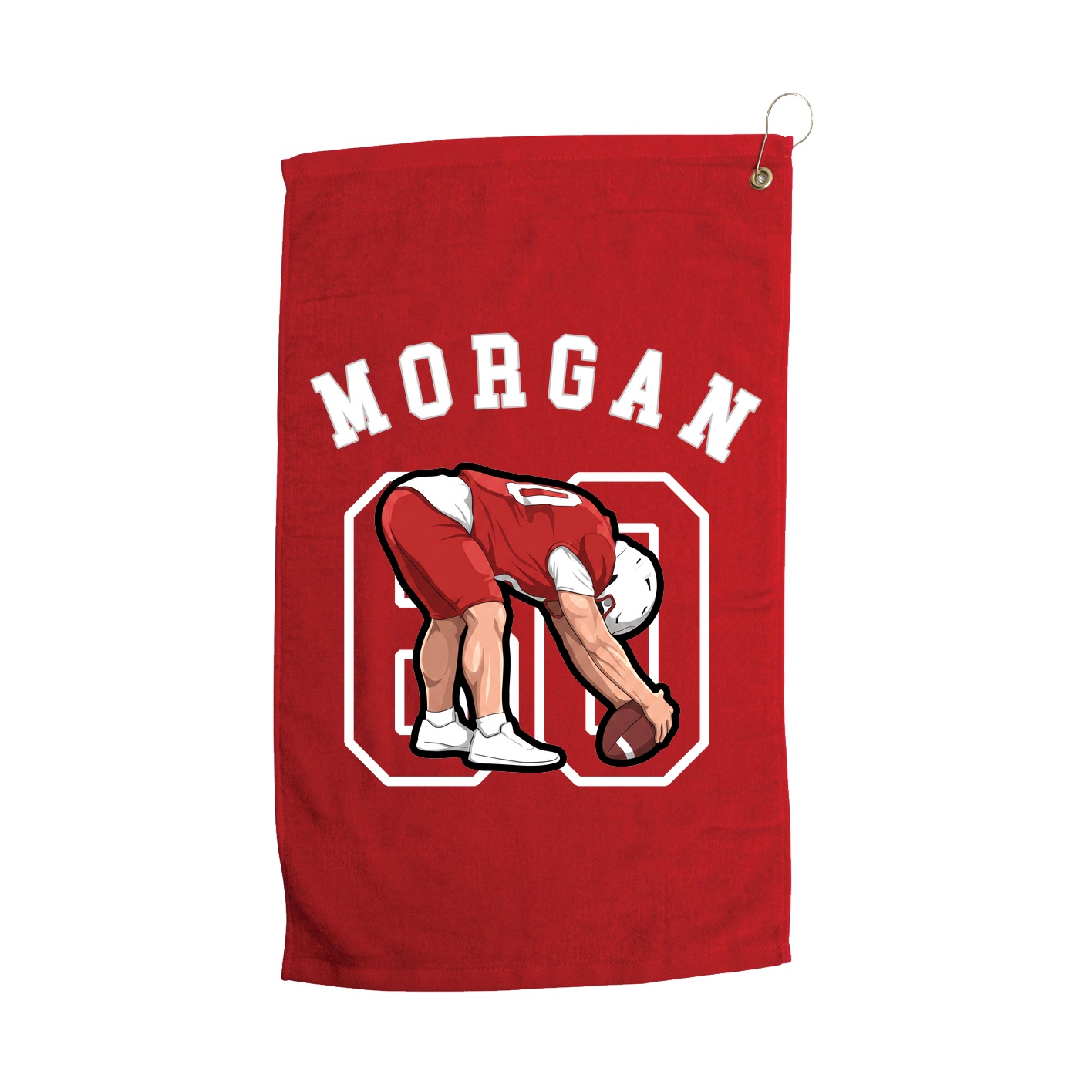 Golf Towel — Shirsey Arch in Red