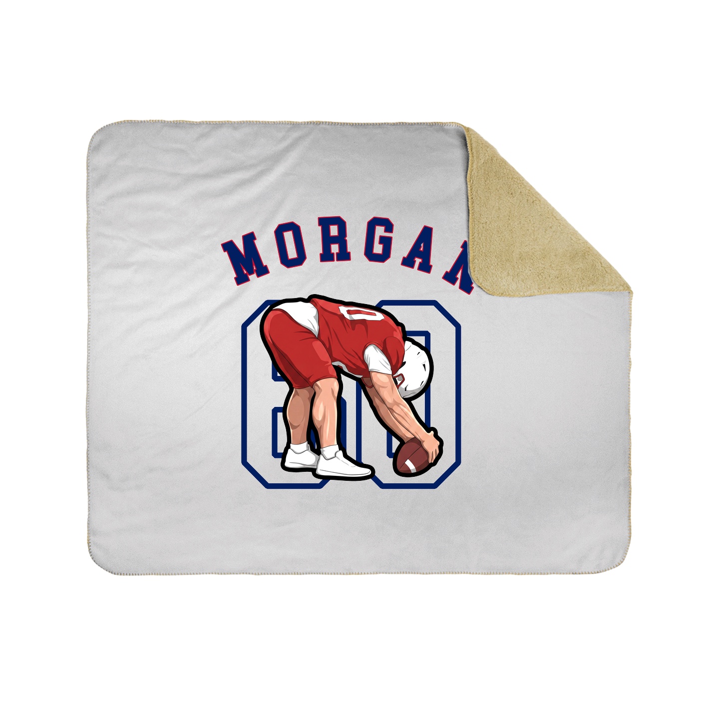Throw Blanket — Shirsey Arch in White