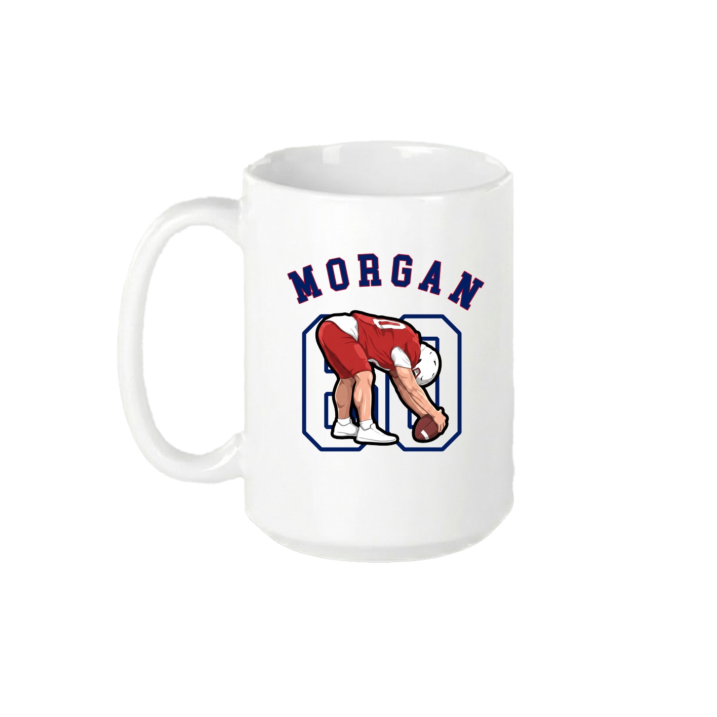 15oz Coffee Mug — Shirsey Arch in White
