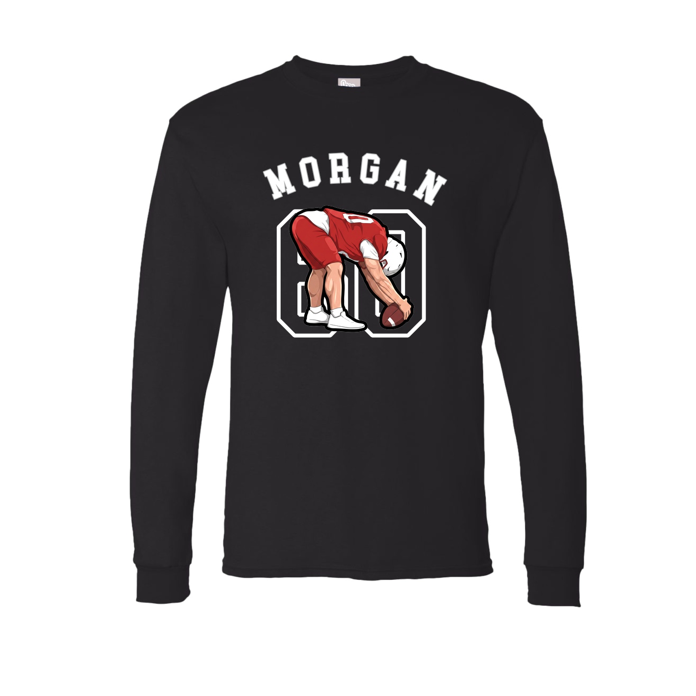 Long Sleeve Tee — Shirsey Arch in Black