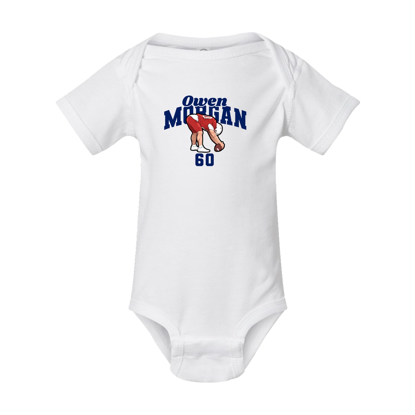 Baby Onesie — Signature Arch in White