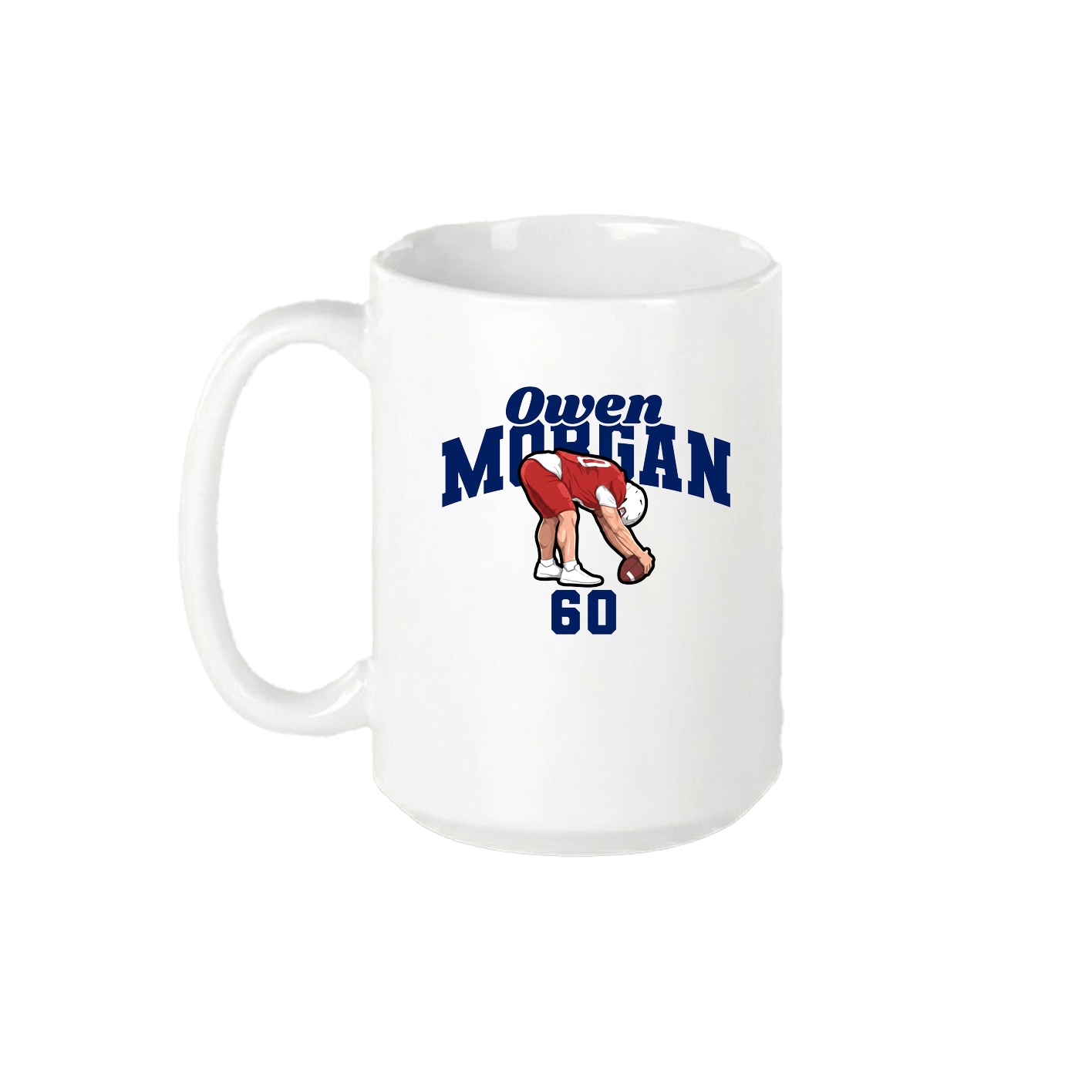 15oz Coffee Mug — Signature Arch in White