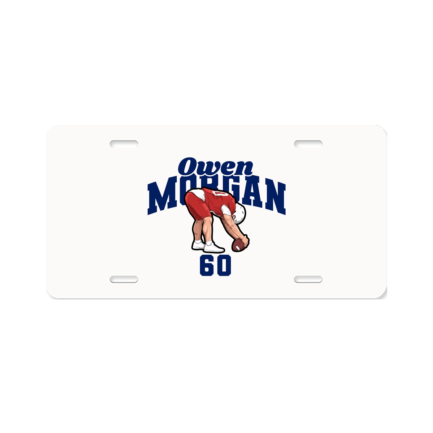 License Plate — Signature Arch in Classic