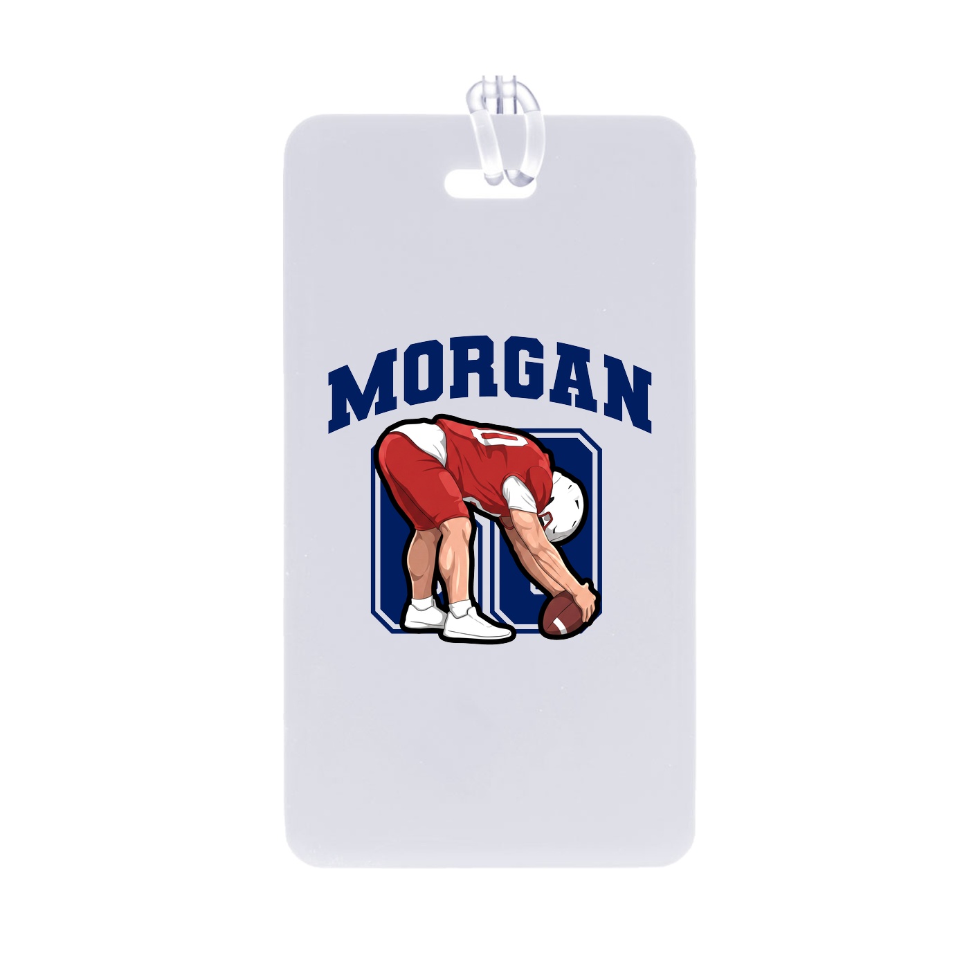 Bag Tag — Number in Classic