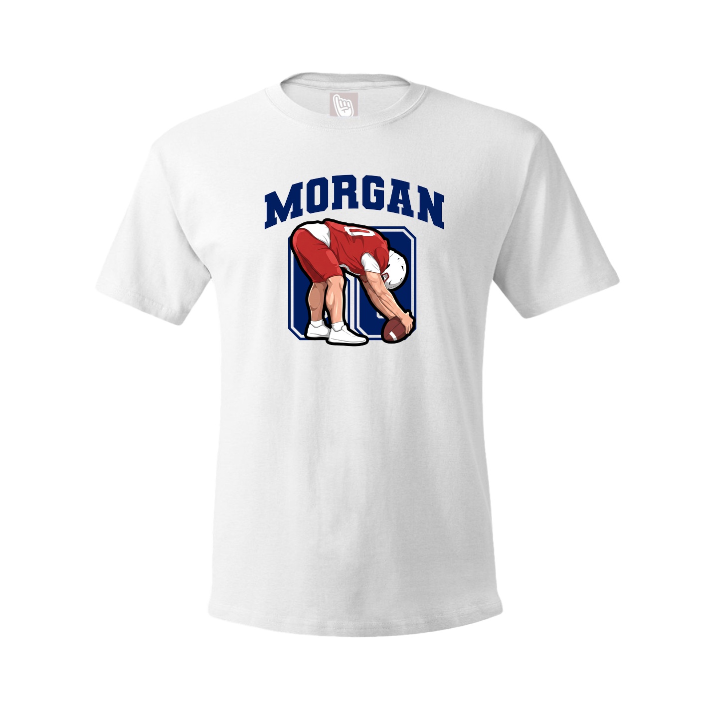 Tee — Number in White
