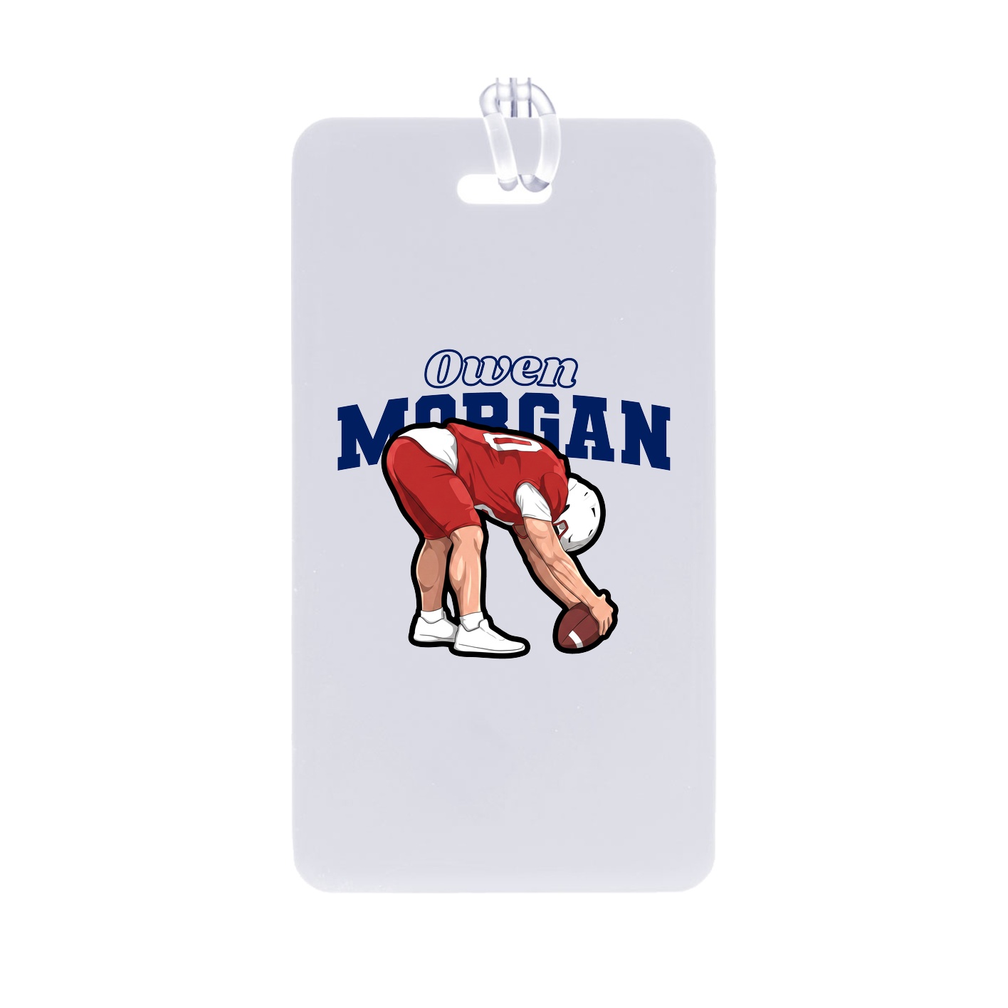 Bag Tag — Name Arch in Classic
