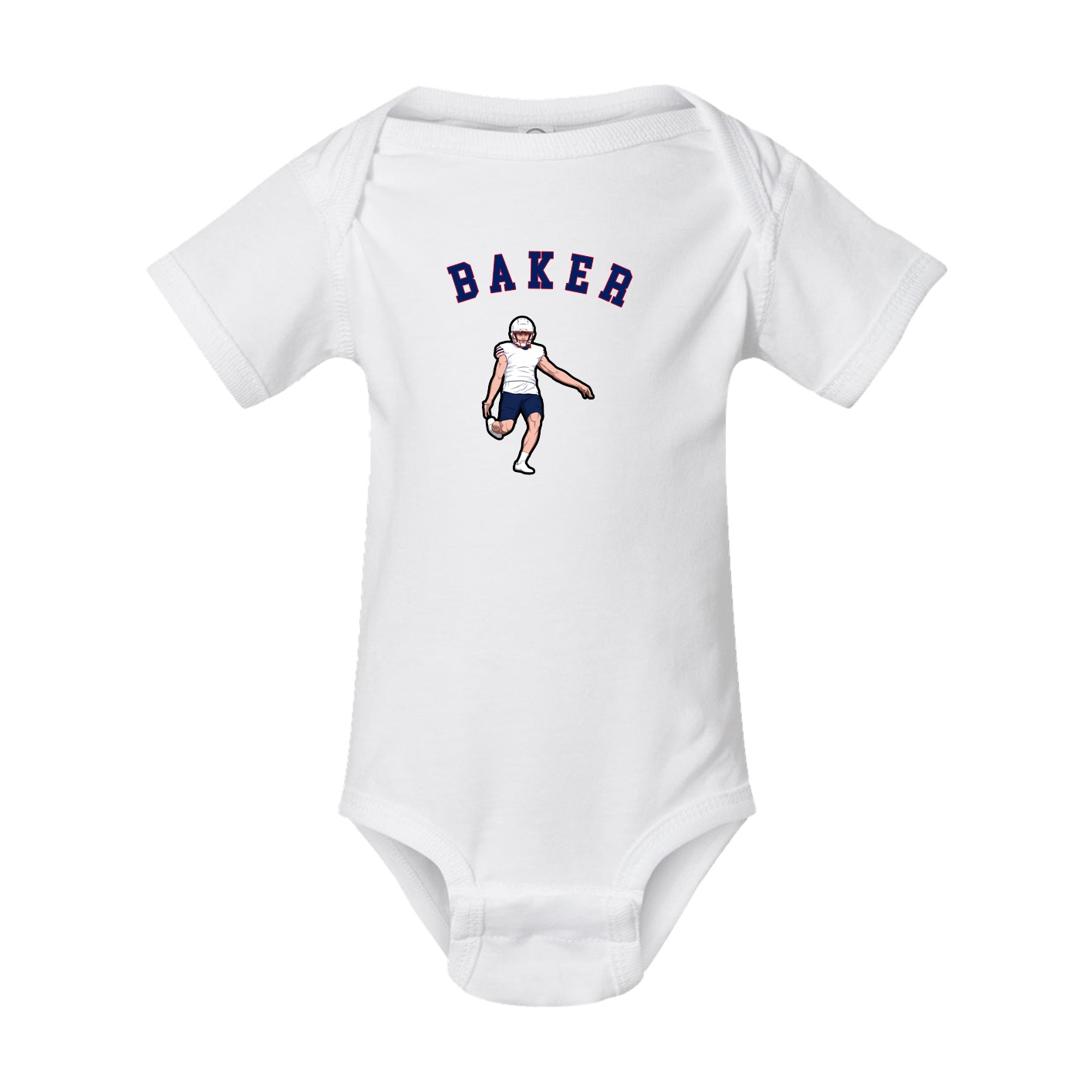 Baby Onesie — Shirsey Arch in White