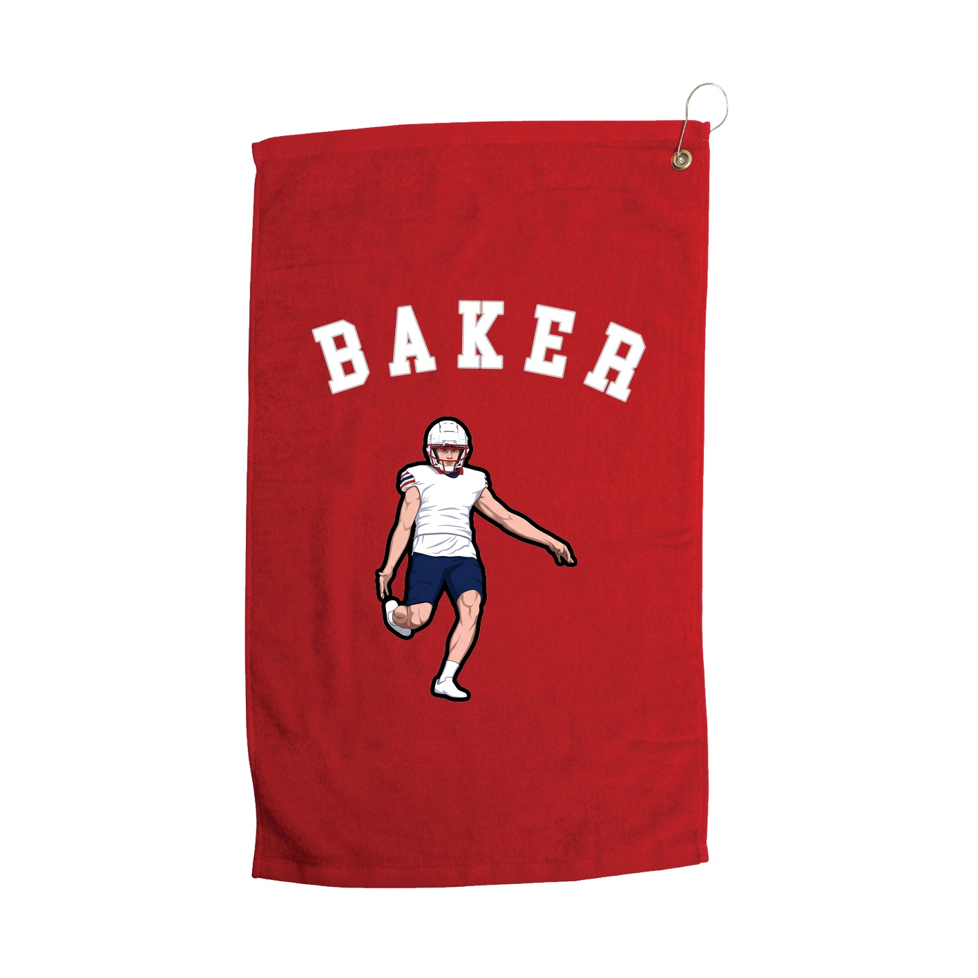 Golf Towel — Shirsey Arch in Red
