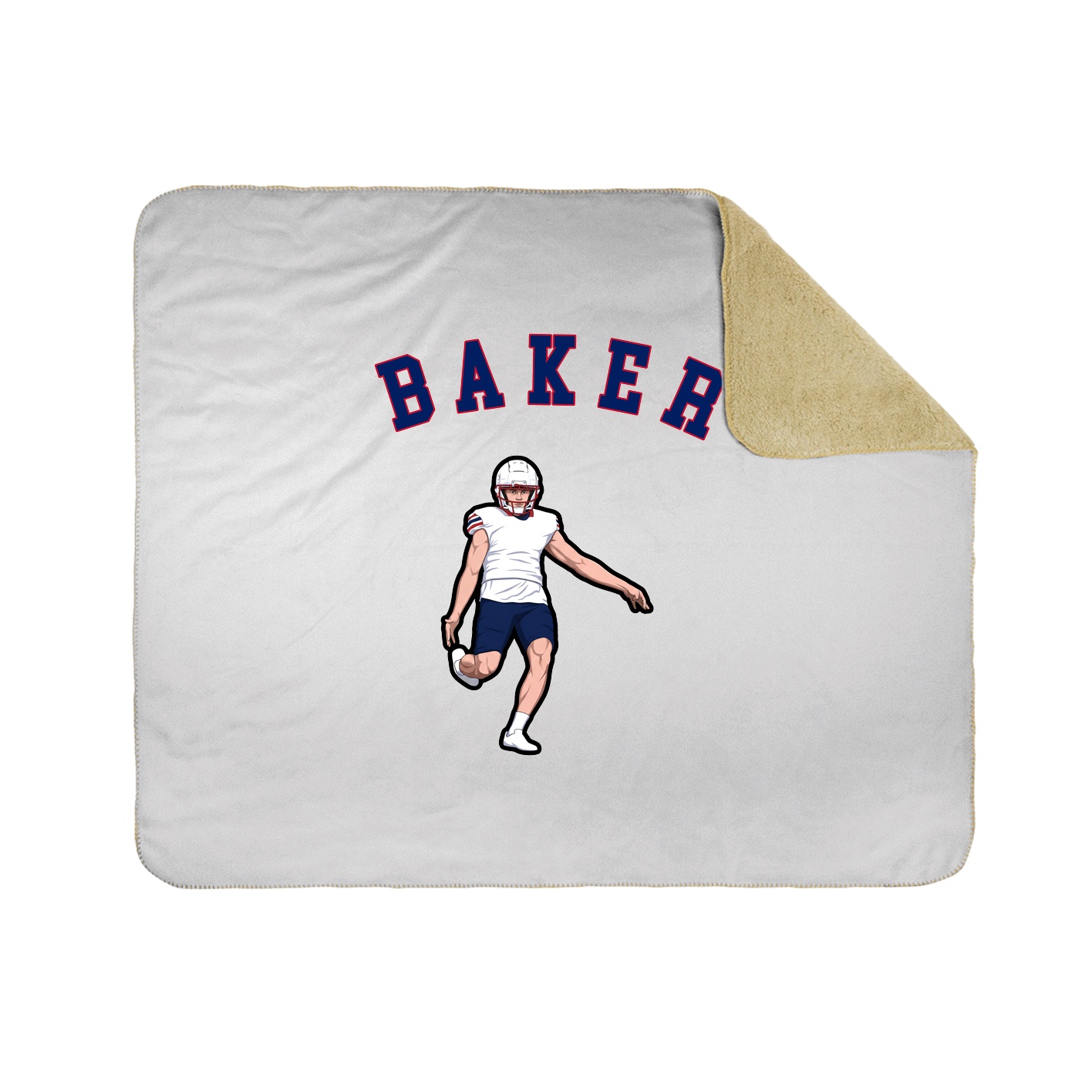 Throw Blanket — Shirsey Arch in White