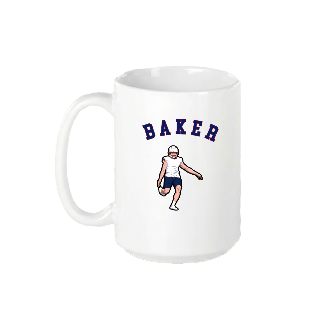 15oz Coffee Mug — Shirsey Arch in White