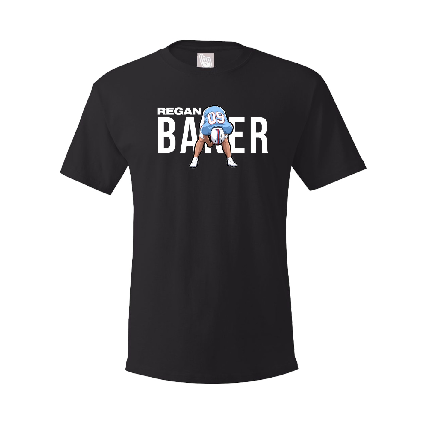 Youth Tee — Player Name in Black