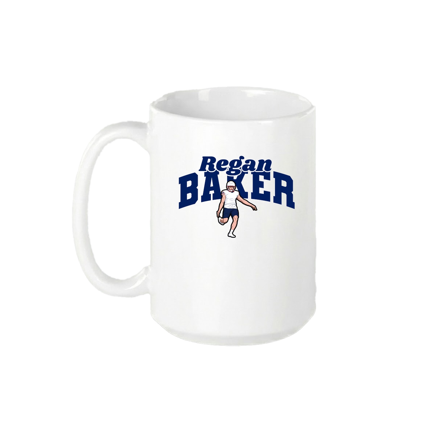 15oz Coffee Mug — Signature Arch in White