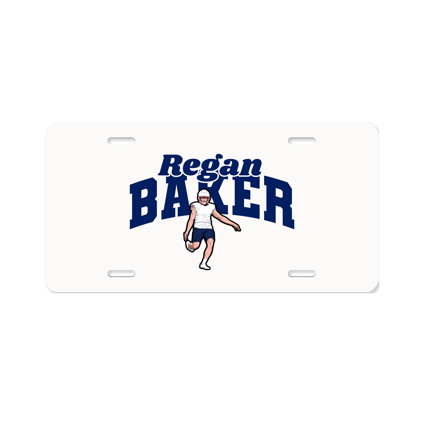 License Plate — Signature Arch in Classic