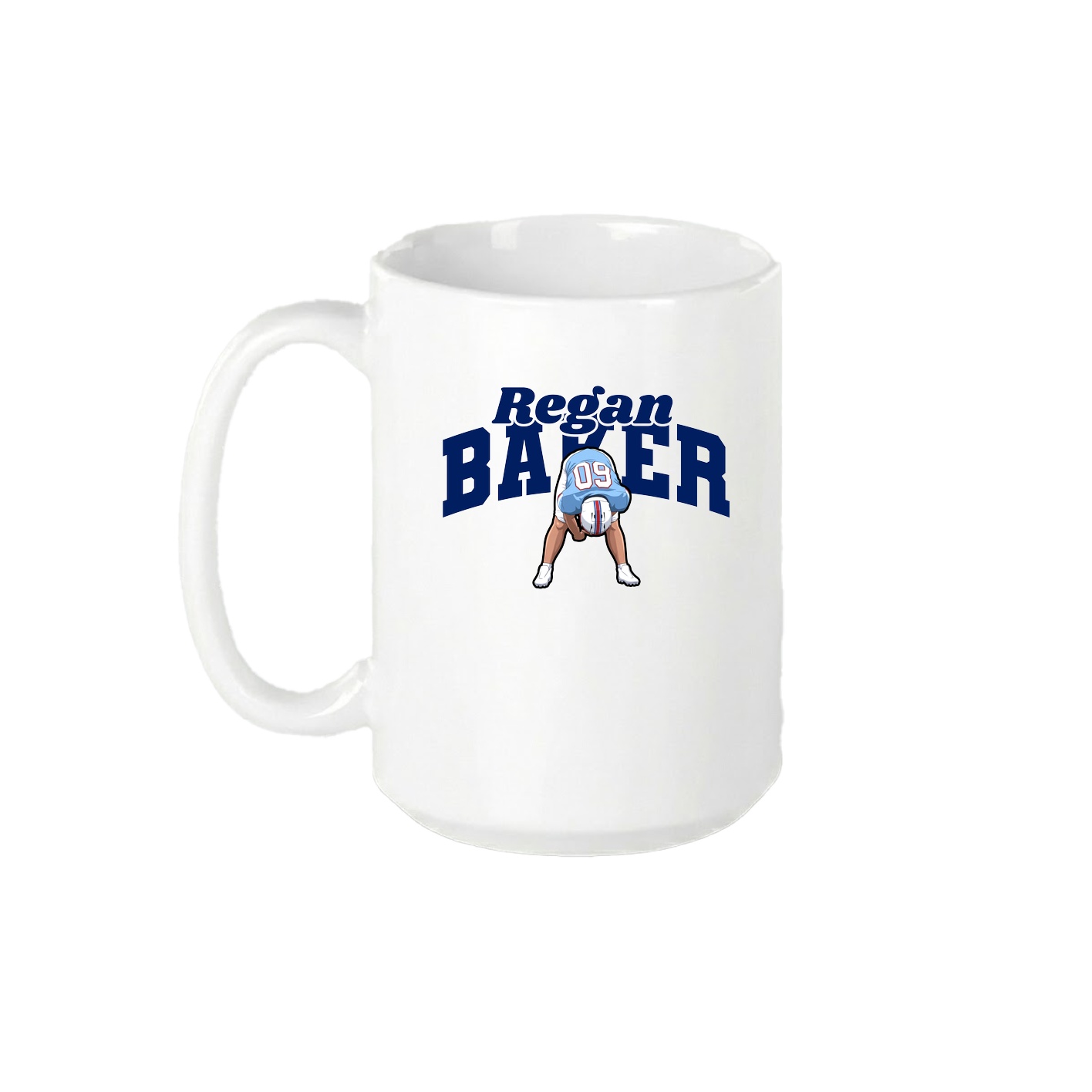 15oz Coffee Mug — Signature Arch in White