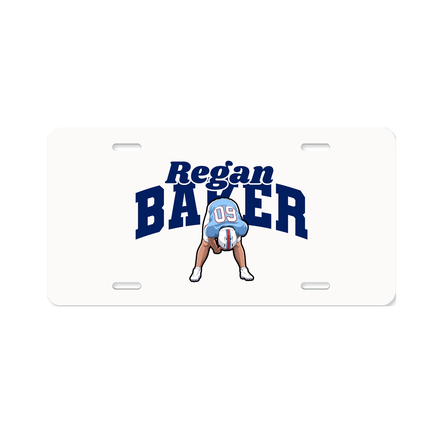 License Plate — Signature Arch in Classic