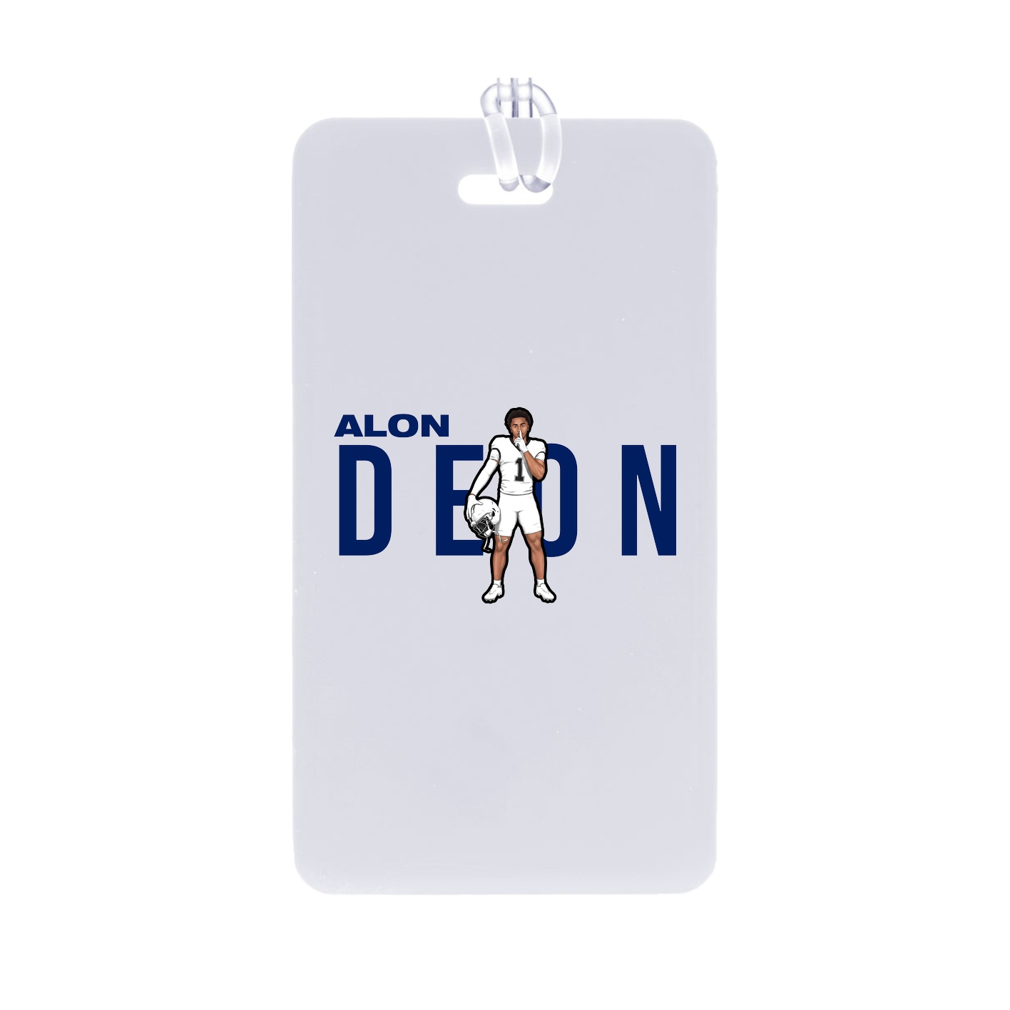 Bag Tag — Player Name in Classic