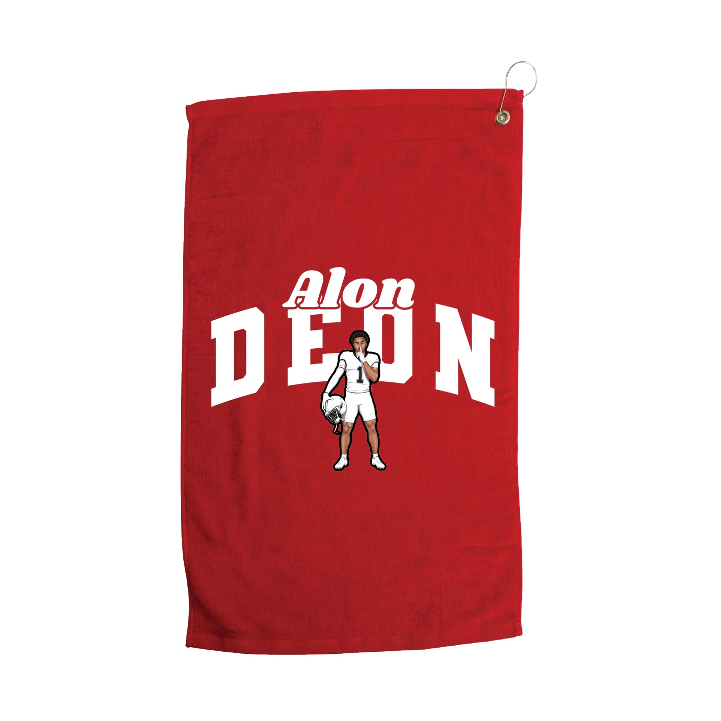 Golf Towel — Signature Arch in Red