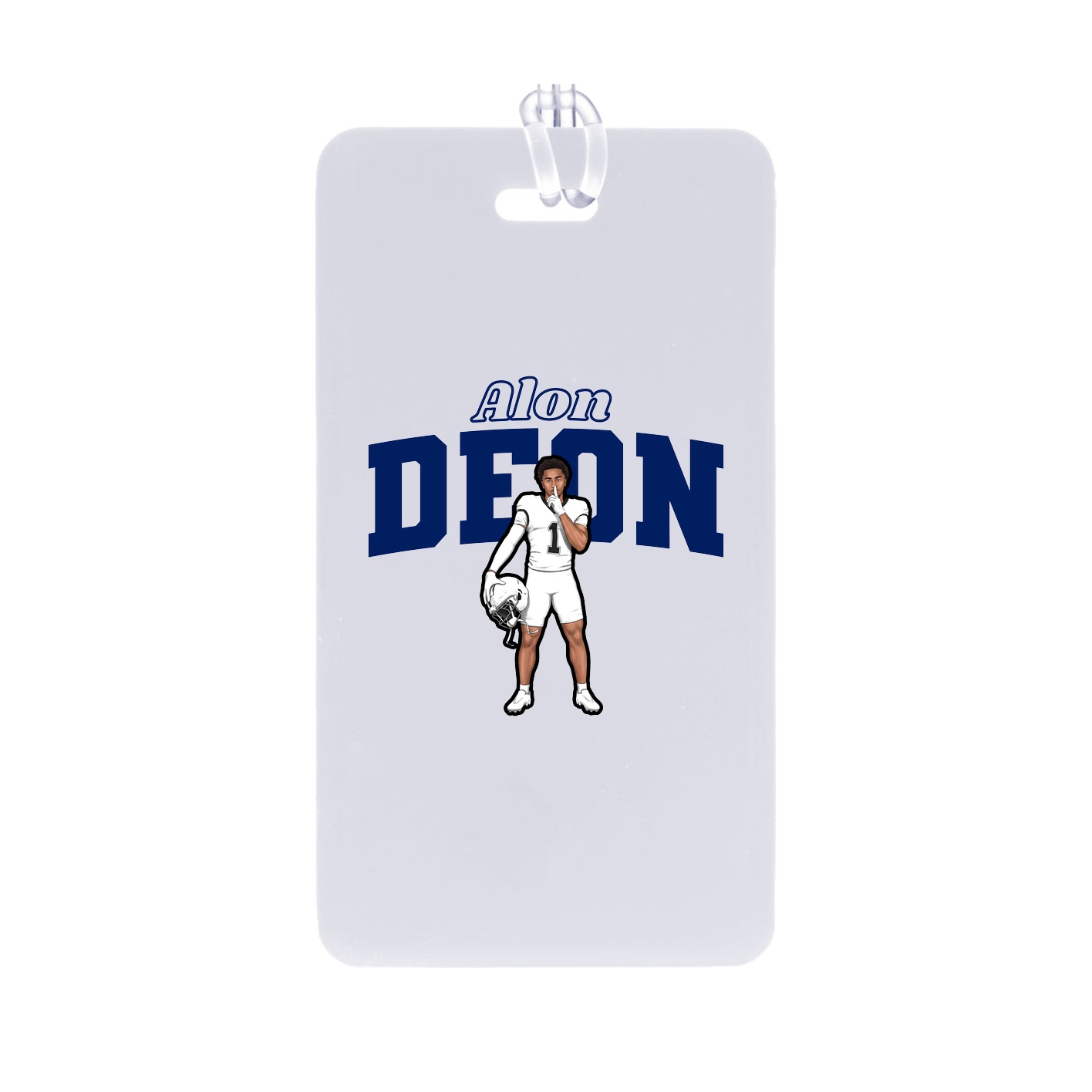 Bag Tag — Name Arch in Classic
