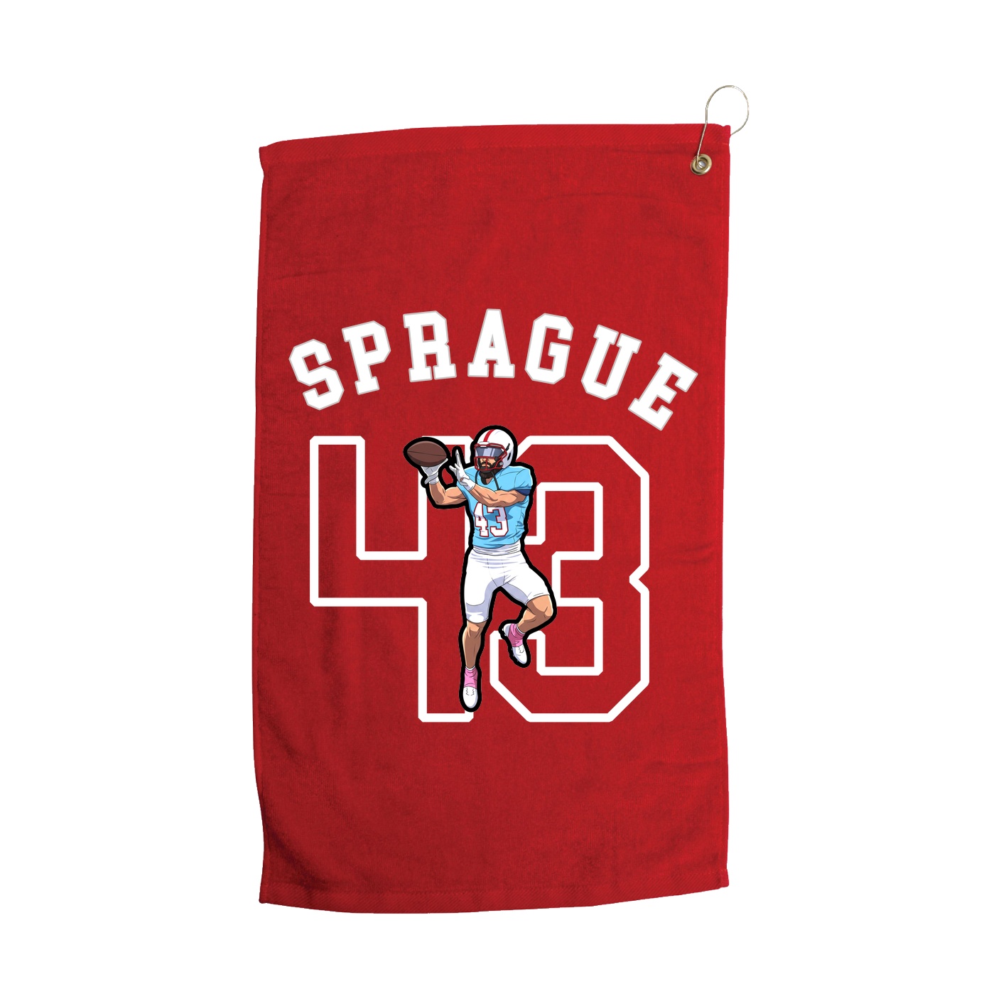 Golf Towel — Shirsey Arch in Red