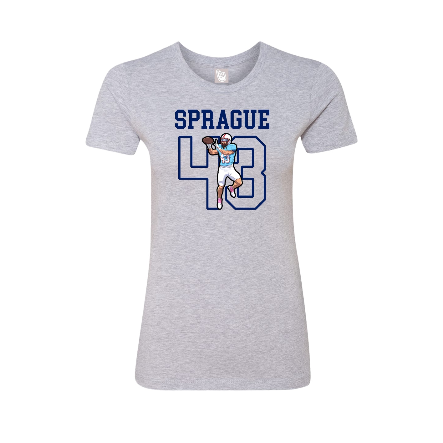 Fitted Women's Tee — Shirsey in Grey