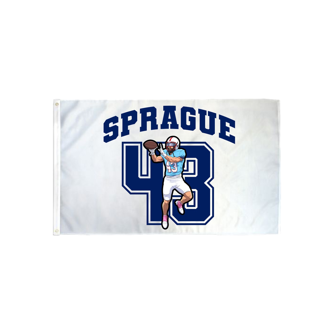 3x5 Flag — Number in Classic